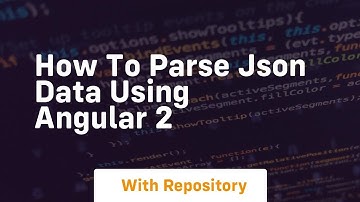 How to parse json data using angular 2