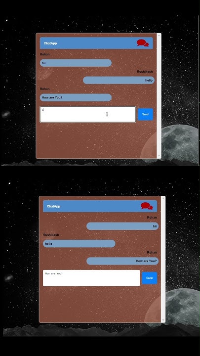 Make Real Time Chat Application With JS and Socket.io #windows #coder # ...