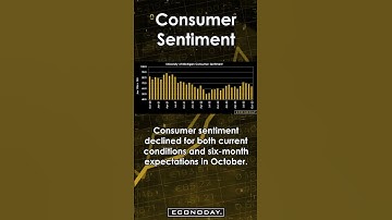 Consumer Sentiment #ConsumerSentiment #EconomicConditions  #economy