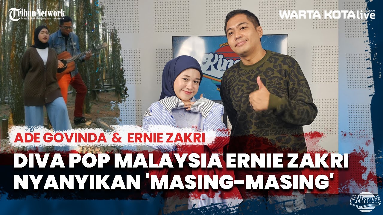 Ade Govinda Ajak Diva Pop Malaysia Ernie Zakri Nyanyikan 'Masing-masing'