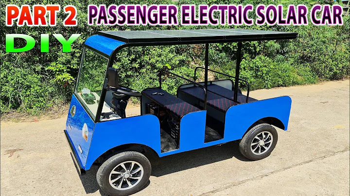 Build a Passenger Electric Solar Car at Home - Tutorial - Part 2