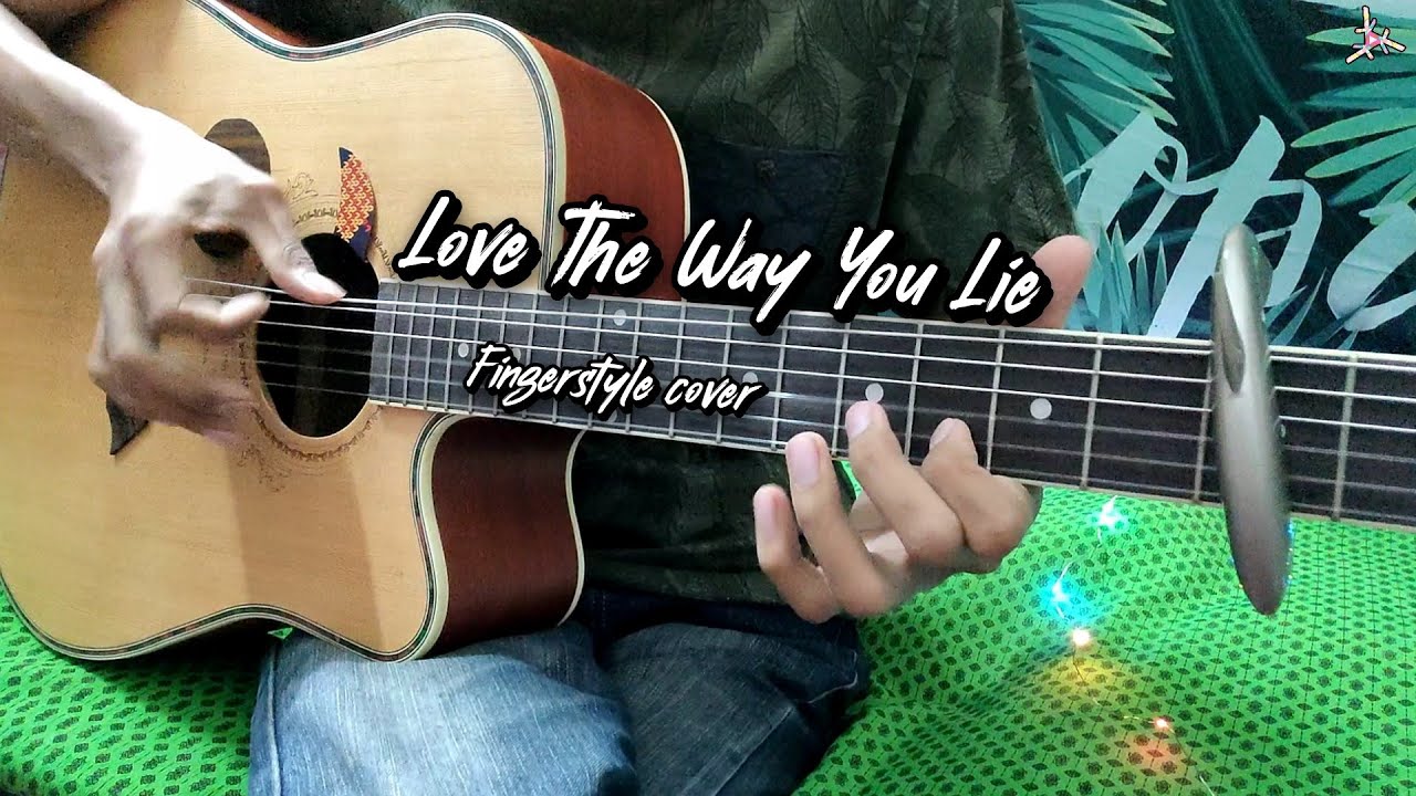 Eminem - Love The Way You Lie ft. Rihanna Fingerstyle cover | Faiz Fezz