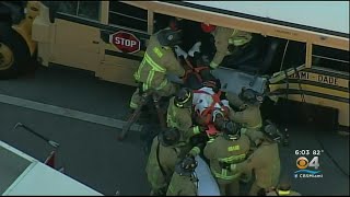 Information Miami-Dade School Bus Aide Rescued After Garbage Truck Crash Guide