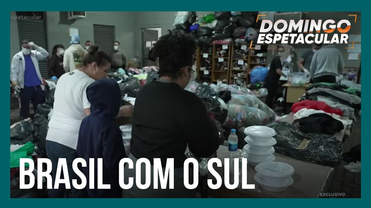 Superação na tragédia: brasileiros se unem para ajudar povo gaúcho após enchentes no RS