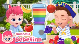 Jus Buah | Fruit Juice Song | Lagu Anak | Bebefinn Bahasa Indonesia