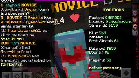 Noobs tp trapping again second43 and cuzimevilyt4165 pls ban Nethergames factions