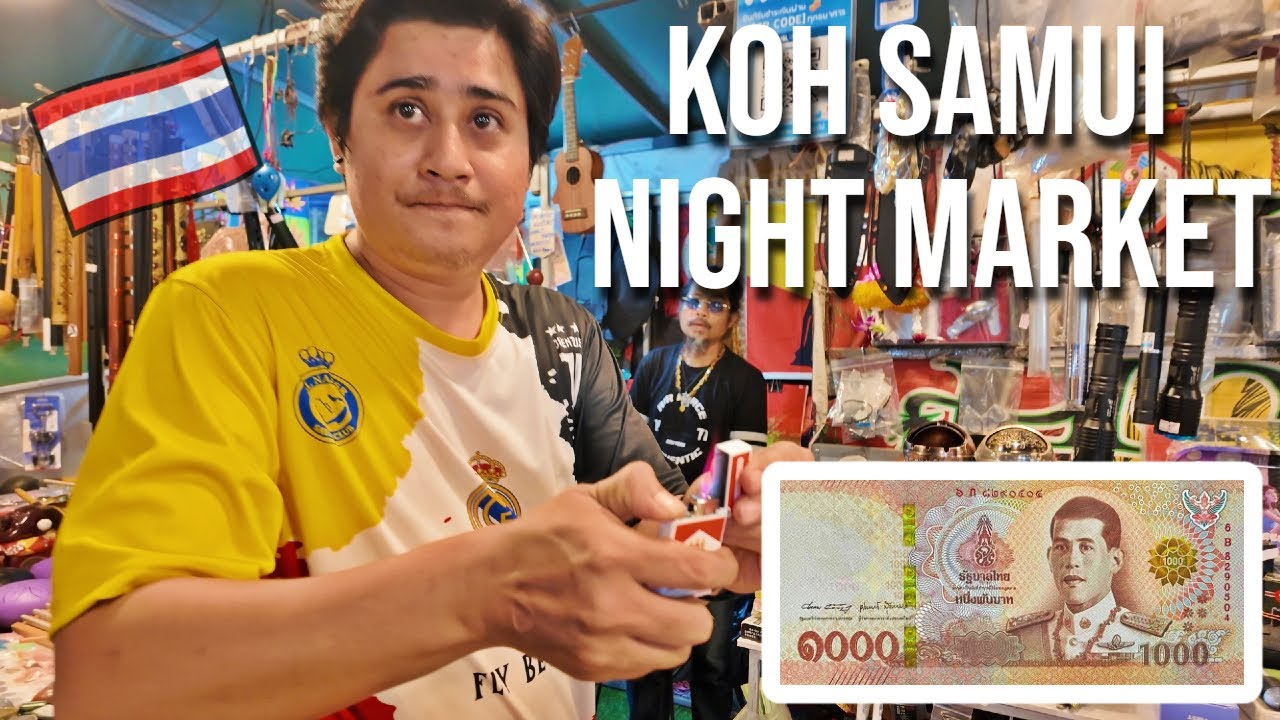 What Can You Get for 1,000 Baht in Thailand? 🇹🇭 Koh Samui Night Market