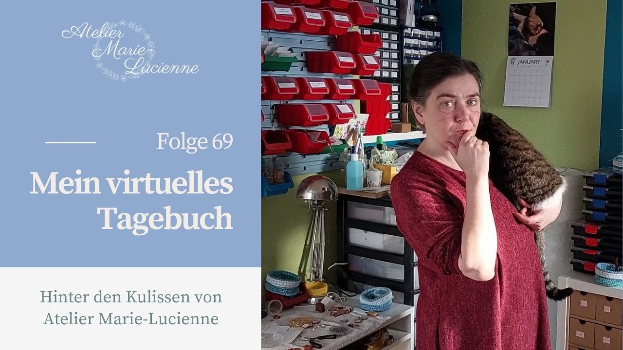 Mein virtuelles Tagebuch 69 - Rückblick auf das Wolle Festival Berlin, Büro-Makeover und mehr!