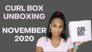Curlbox Unboxing | November 2020