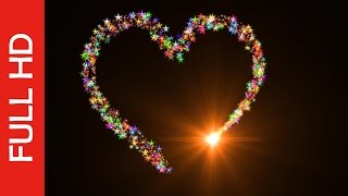 Love Shape Animation-Best Heart Particles Effects видео Фоторамка Сердце