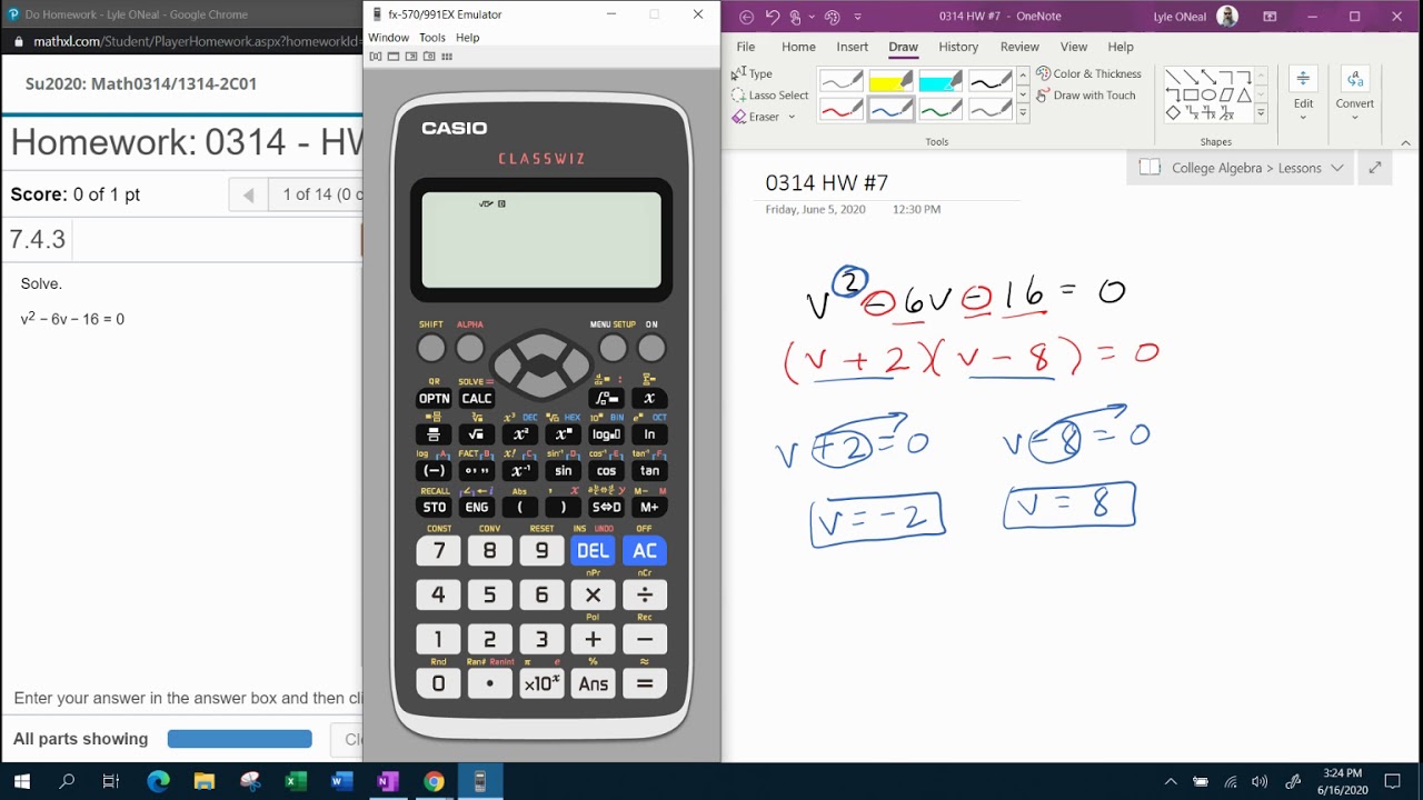 College Algebra Coreq - HW 7: Question 14 - MyLab Math - YouTube