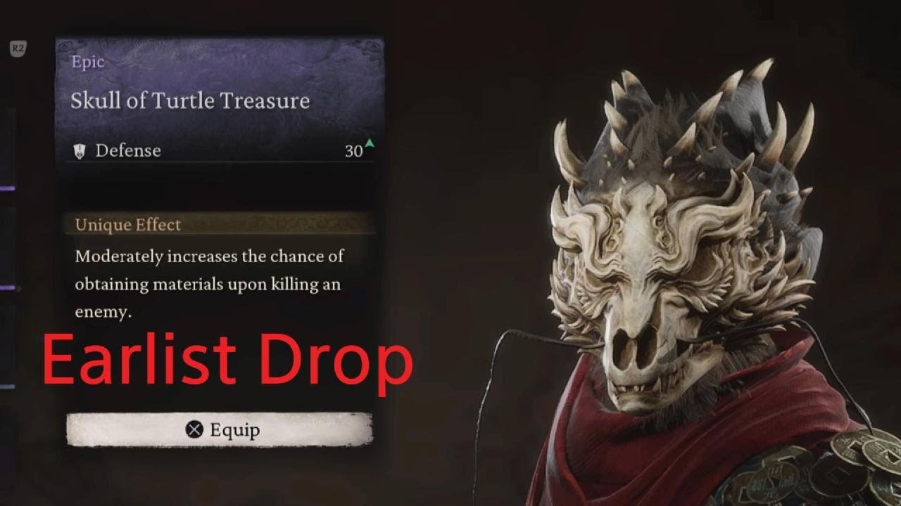 Black Myth Wukong Skull Of Turtle Treasure Earlist Drop Location black-myth-wukong-skull-of-turtle-treasure-earlist-drop-location