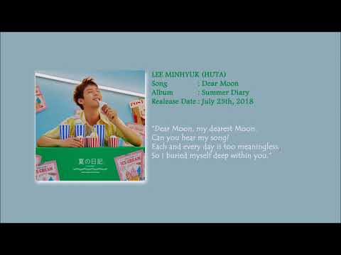 LEE MINHYUK (HUTA) - DEAR MOON (お月様へ)
