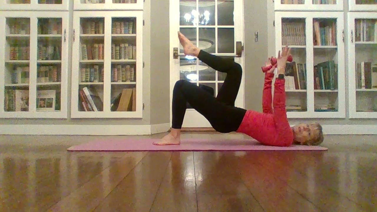 Arms and Abs Mat Workout Weights Full One Hour YouTube