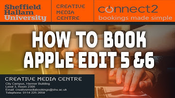 Connect2 - How to book Apple Edit 5 & 6