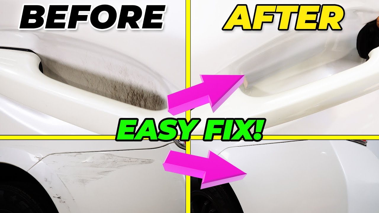 How to Remove Scratches From a Car Without a Polisher - In Less Than 5  Minutes 