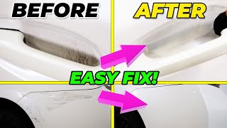 How To Remove Scratches From Your Car By Hand (DIY Paint Transfer Correction) - No Machine Polisher!