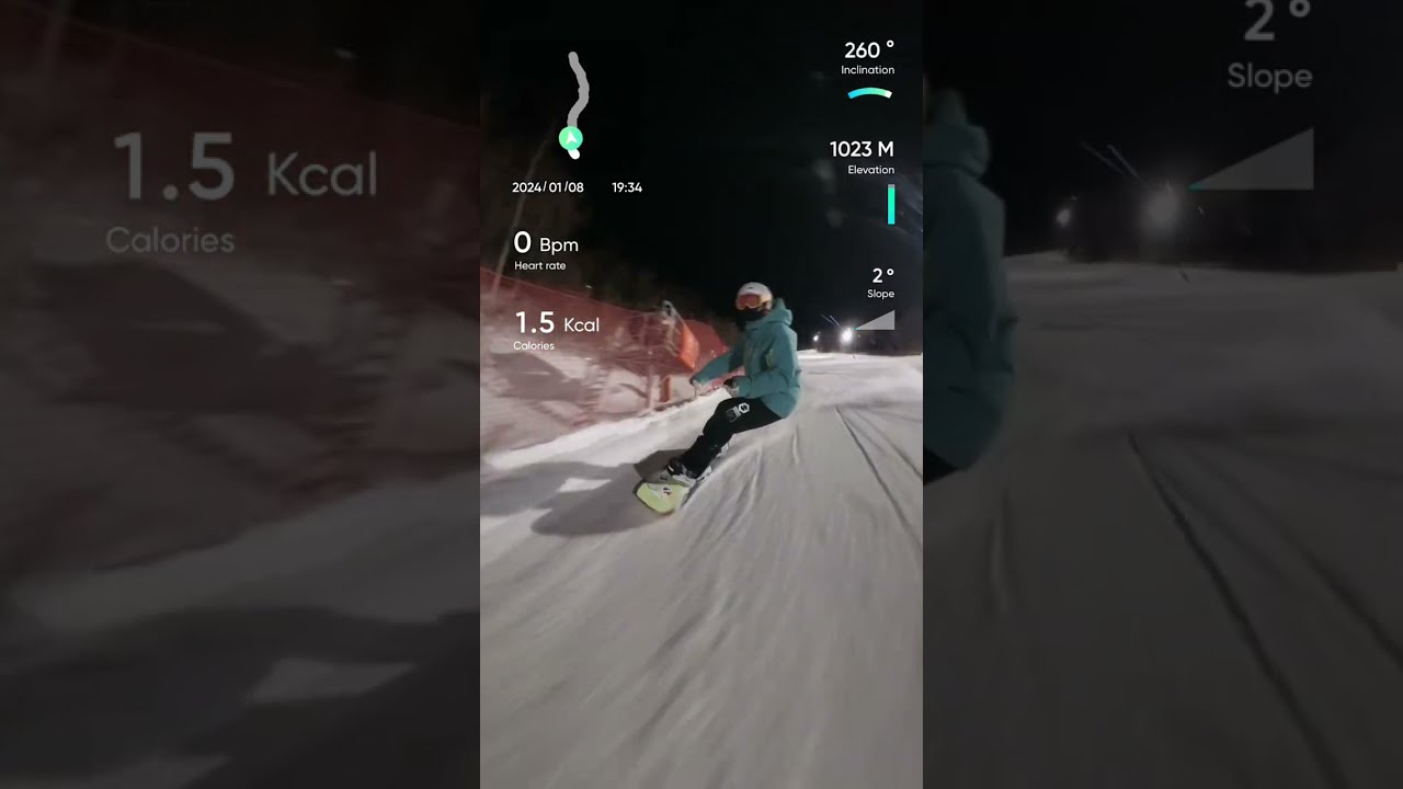 스노션 덕스탠스 슬라이딩턴 카빙턴 스노우보드 용평리조트 골드메인 야간 원런