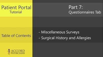 Patient Portal video 7 (Accord Physicians)