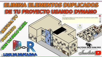 AUTOMATIZAR PROCESO CON DYNAMO PARA ELIMINAR ELEMENTOS DUPLICADOS EN REVIT