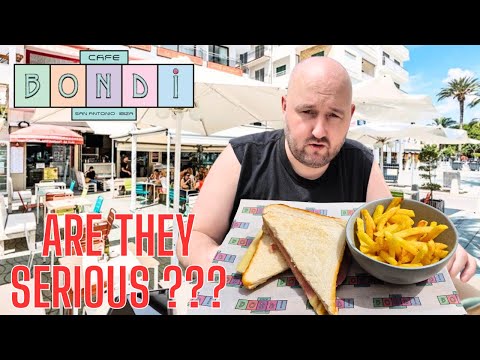 Are They Serious - A Classic Holiday Lunch - Food Review - Café Bondi, San Antonio, Ibiza