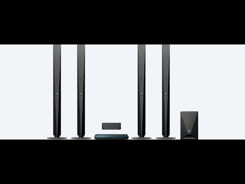 SONY BDV-E6100 Blu-ray Disc/DVD Home Theatre System unpacking