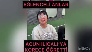 Chaby Acun Ilıcalı'ya Korece öğretiyor!!!