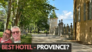 We stayed at Chateau de Fonscolombe Aix-en Provence FAVORITE hotel in France!