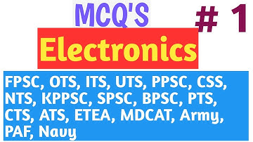 Electronics MCQS || Part 1