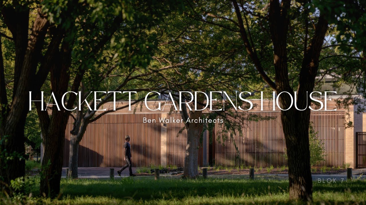 Простота, элегантность и экологичность в одном | Hackett Gardens House