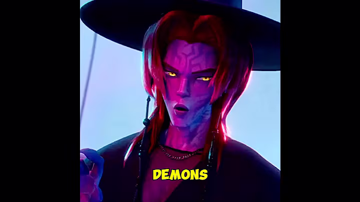 Why Hair Color Reveals Who’s a Demon in K-POP DEMON HUNTERS... #shorts