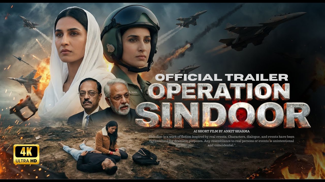 OPERATION SINDOOR | Official TRAILER | AI short Film | APRIL 2026 | By 