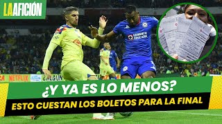 ¿Cuánto cuestan los boletos para la final de ida Cruz Azul vs América y dónde comprarlos?