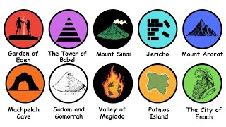 Every MYSTERIOUS PLACES IN THE BIBLE Explained in 15 Minutes