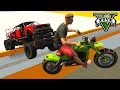 GTA V Online: MOTO DEATHBIKE vs CARROS - PARTIDA do ROUBO!!!