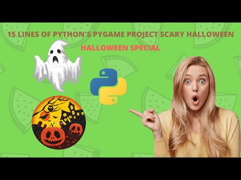 Halloween Special Python Project || Pygame Scary Project || Tech 21