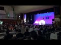 【与論町 町政60周年祝賀会】三沢あけみさんステージ/ご挨拶(鹿児島県議会議員 禧久伸一郎様)