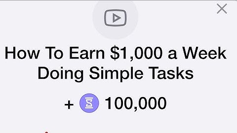 How To Earn $1,000 a Week Doing Simple Tasks Time farm code