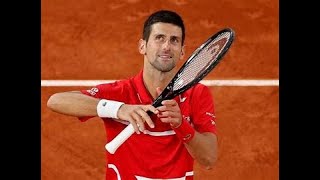 Novak Djokovic Down the Line