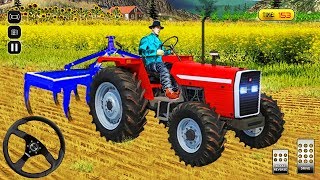Real Tractor Driving Games 2020 New Offroad Drive - Android Gameplay screenshot 2