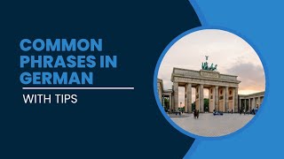 Unlocking the Secrets: Everyday German Phrases Explained! | Deutsch Mit Tabassum.
