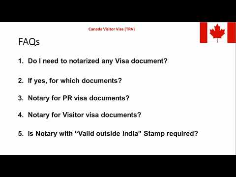 StepByStep Do I need Notary / Apostle for Canada Visa Application docs?