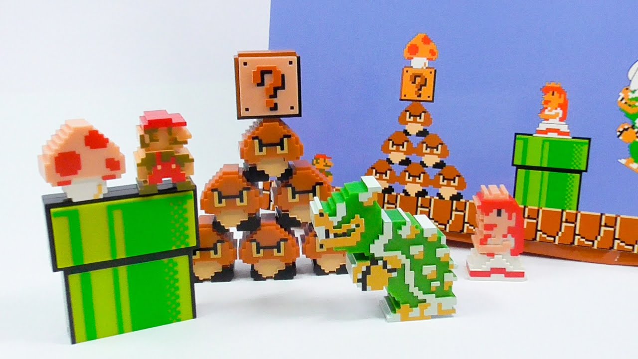 【USJ開業20周年】スーパー・ニンテンドー・ワールドTM フィギュア(マリオ) USJ限定 マリオ つみピクセルフィギュア スーパーニンテンドー