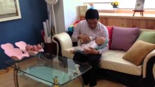 World First Cushion chair for baby 1) cushion bath chair 2) cushion feeding chair 3) diaper changer 4) Oil & powder massage 