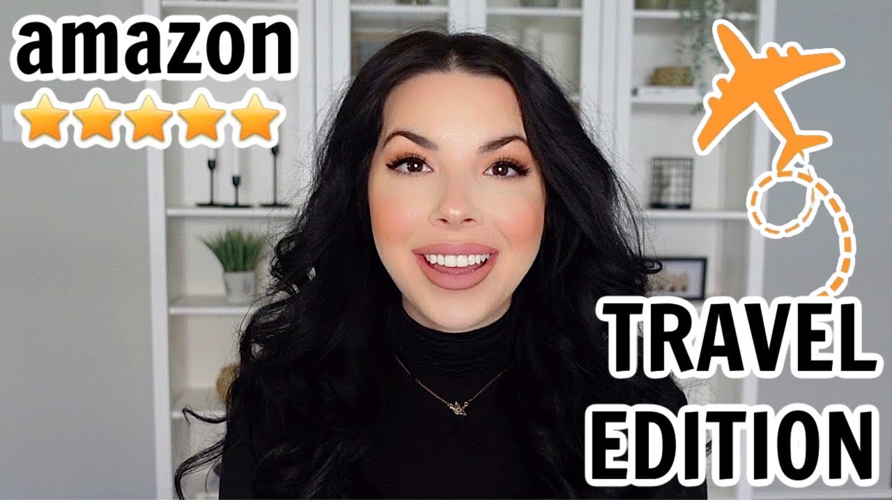 AMAZON TRAVEL MUST HAVES FOR A LONG HAUL FLIGHT (Recommended By A Flight Attendant) ✈️😍