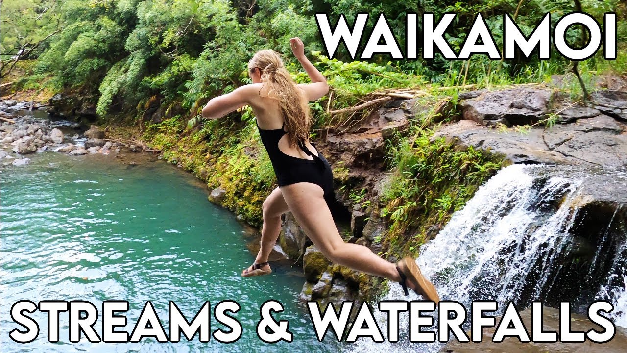 Waikamoi Streams & Waterfalls | Haipua’ena Falls | Road to Hana | Maui HAWAII