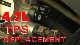 2004 DODGE DURANGO 4.7L THROTTLE POSITION SENSOR Replacement Dodge Throttle Position Sensor Replacement