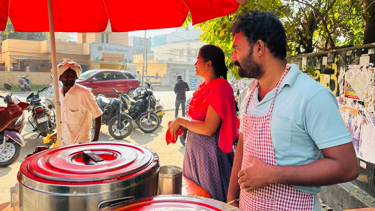 Couple Serves Ragi Java and 🥒 Vegetable juices | Rs10 Only🥤| Healthy Drinks | Hyderabad 🇮🇳