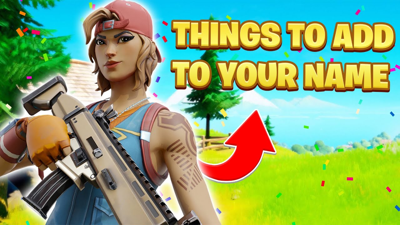 30+ Sweaty Things To Put In Your Fortnite Name! - YouTube