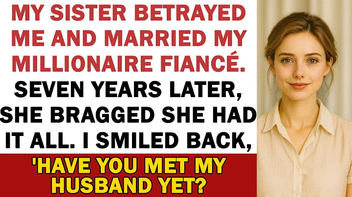 My Sister Betrayed Me And Married My Millionaire Fiancé. Seven Years Later...